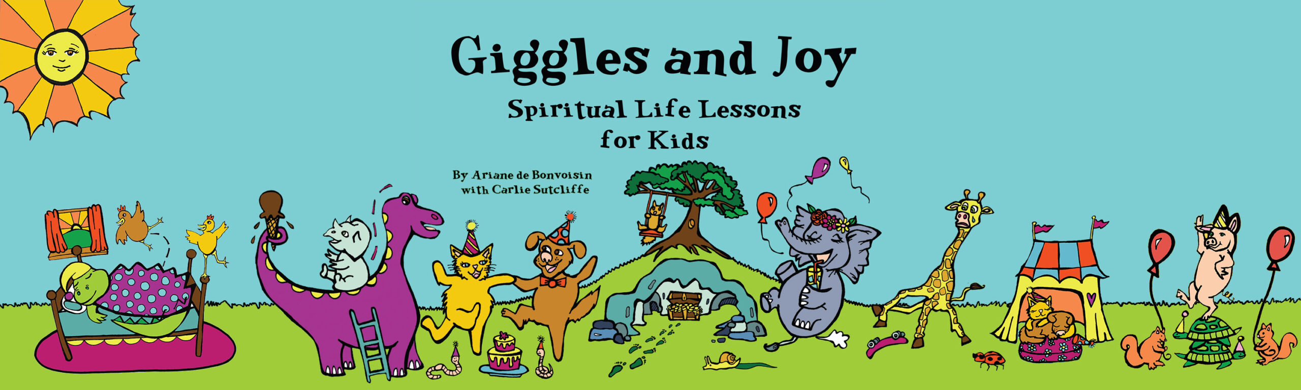 The Giggles and Joy Gift Set; Filled with 24 positive life skills to help kids manage emotions, be mindful and grow up confident, kind and courageous.