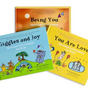 The Giggles and Joy Gift Set; Filled with 24 positive life skills to help kids manage emotions, be mindful and grow up confident, kind and courageous.